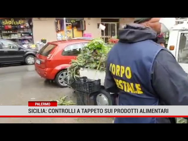 Palermo. Sicilia: controlli a tappeto sui prodotti alimentari