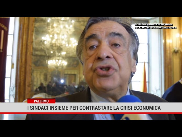 Sindaci insieme per contrastare la crisi economica