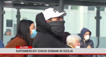 Supermercati chiusi domani in Sicilia