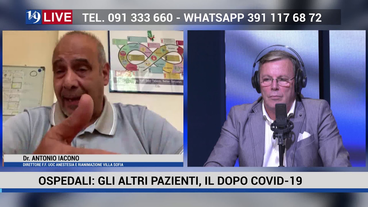 19LIVE OSPEDALI:GLI ALTRI PAZIENTI, IL DOPO COVID 19