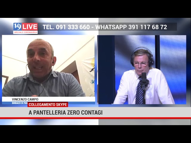 A Pantelleria zero contagi, l’intervista al Sindaco Vincenzo Campo