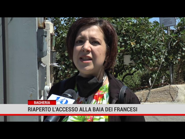 Bagheria. Riaperto l’accesso alla Baia dei Francesi