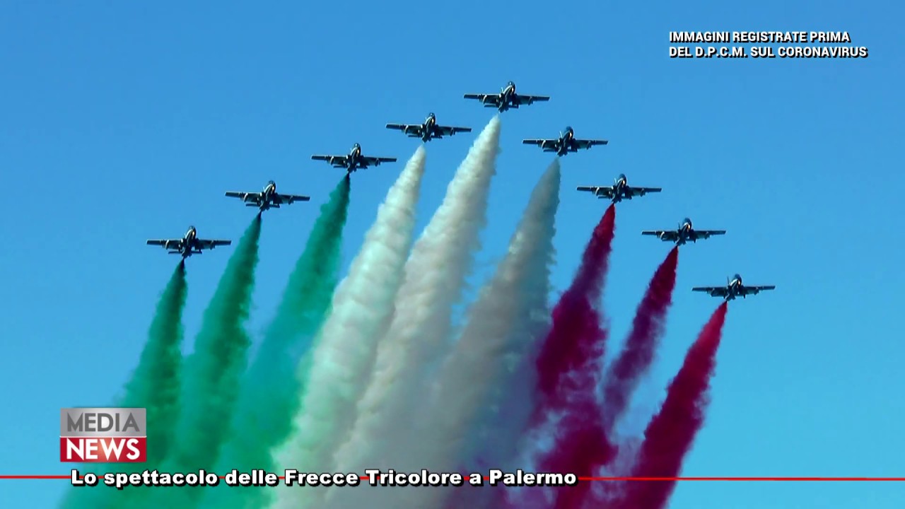 Frecce Tricolori a Palermo