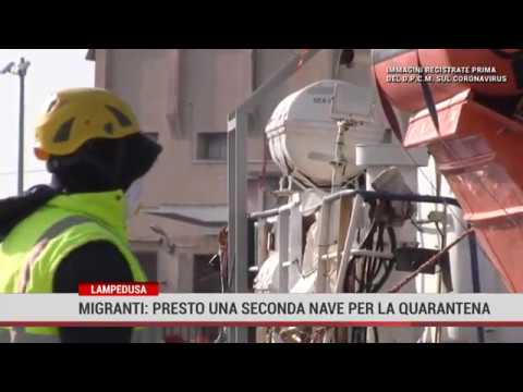 Migranti: presto una seconda nave per la quarantena