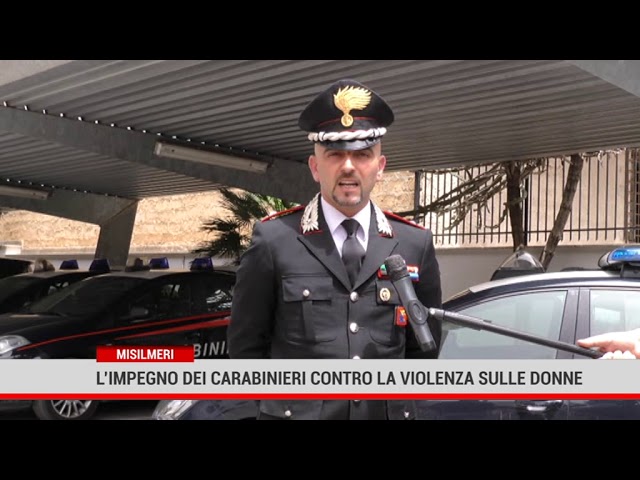 Misilmeri: l’impegno dei carabinieri contro la violenza sulle donne.
