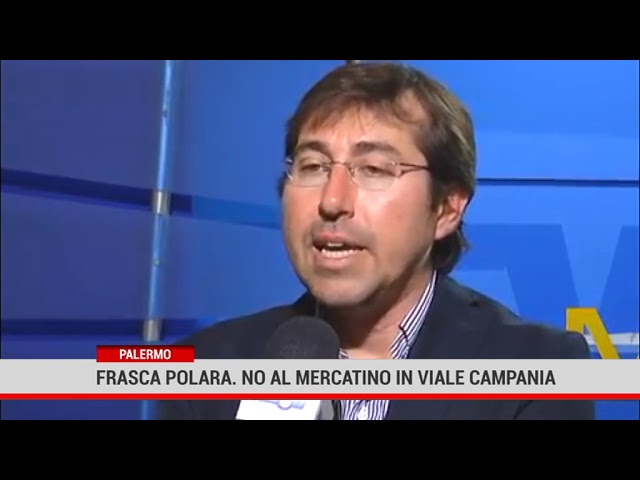 Palermo. Frasca Polara. No al mercatino in viale Campania