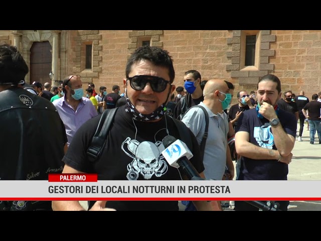 Palermo. Gestori dei locali notturni in protesta