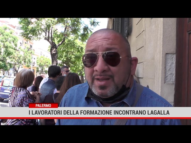 Palermo. I lavoratori della formazione incontrano Lagalla