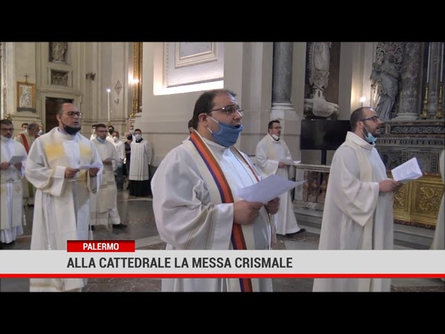 Palermo. Oggi in Cattedrale la messa Crismale.