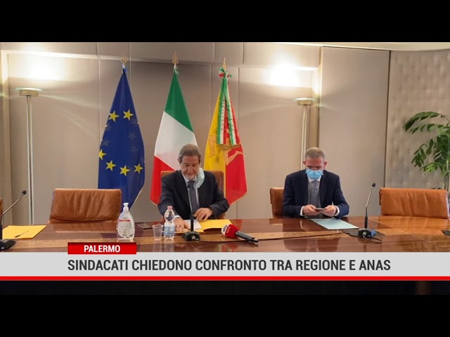 Palermo. Sindacati chiedono confronto tra Regione e Anas