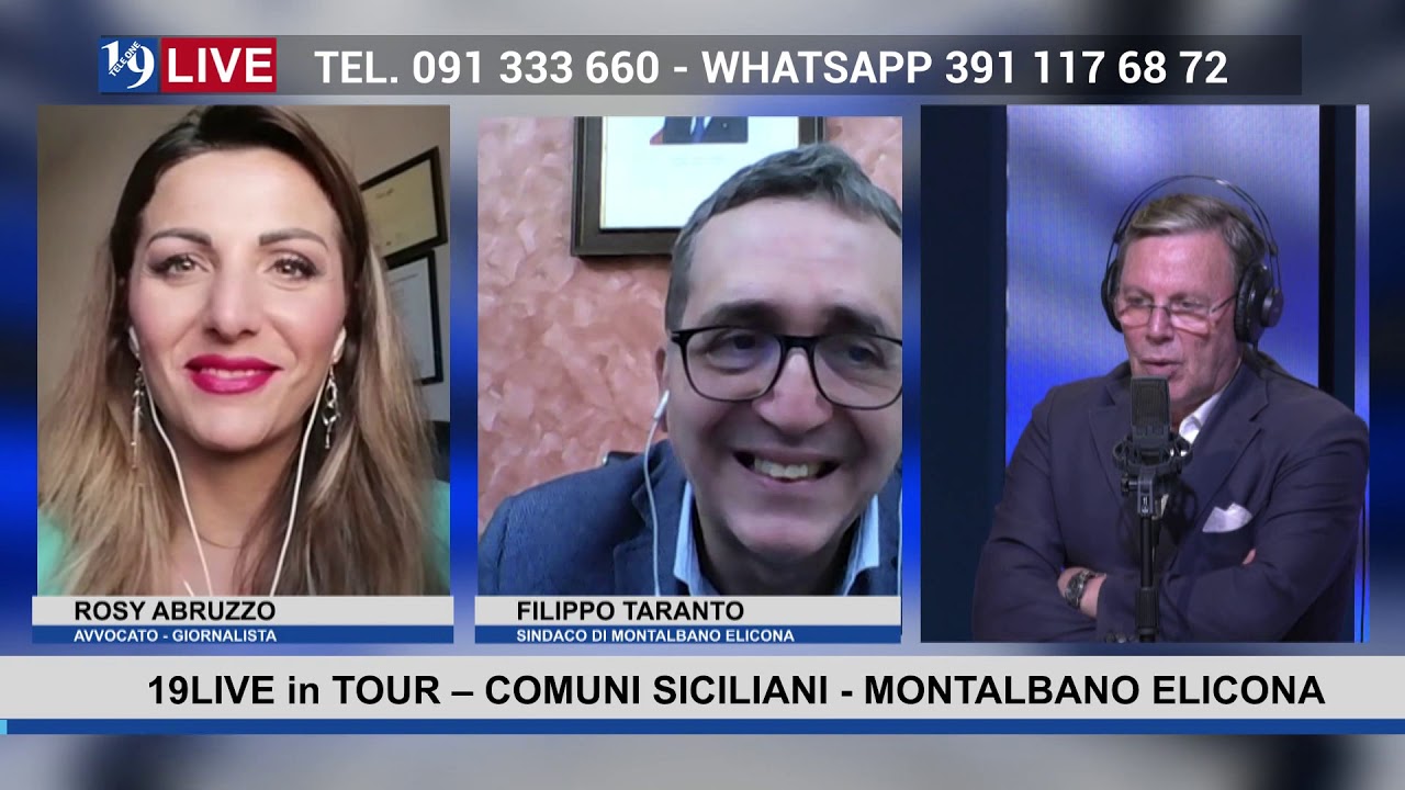 19LIVE in TOUR COMUNI SICILIANI MONTALBANO ELICONA