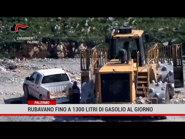 Palermo. Rubavano fino a 1300 litri di gasolio al giorno