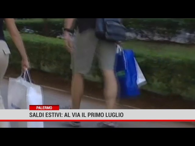 Palermo. Saldi estivi: al via il 1 luglio