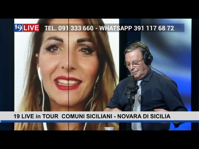 19LIVE in TOUR – COMUNI SICILIANI – NOVARA DI SICILIA con il Sindaco @GinoBertolami