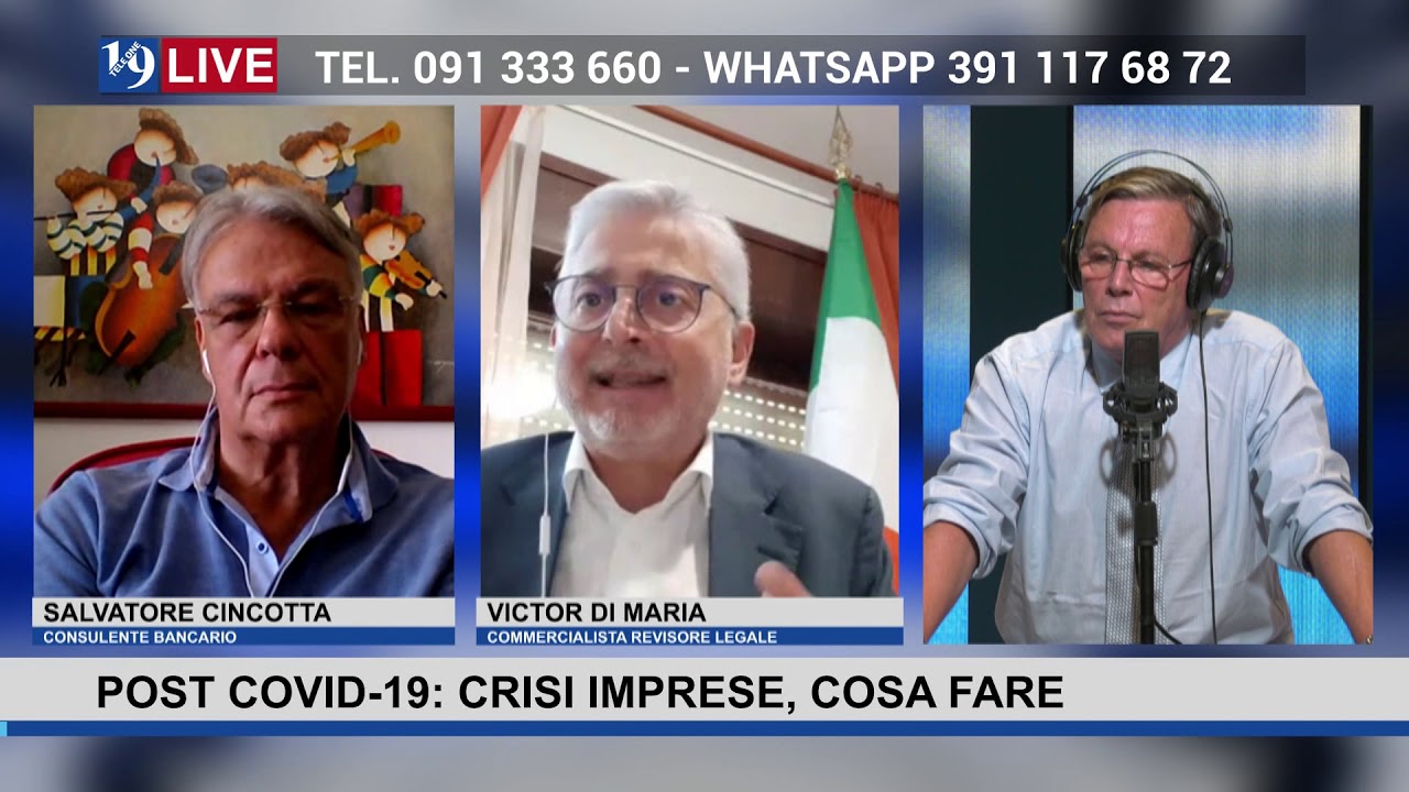 19LIVE – POST COVID 19: CRISI IMPRESE, COSA FARE