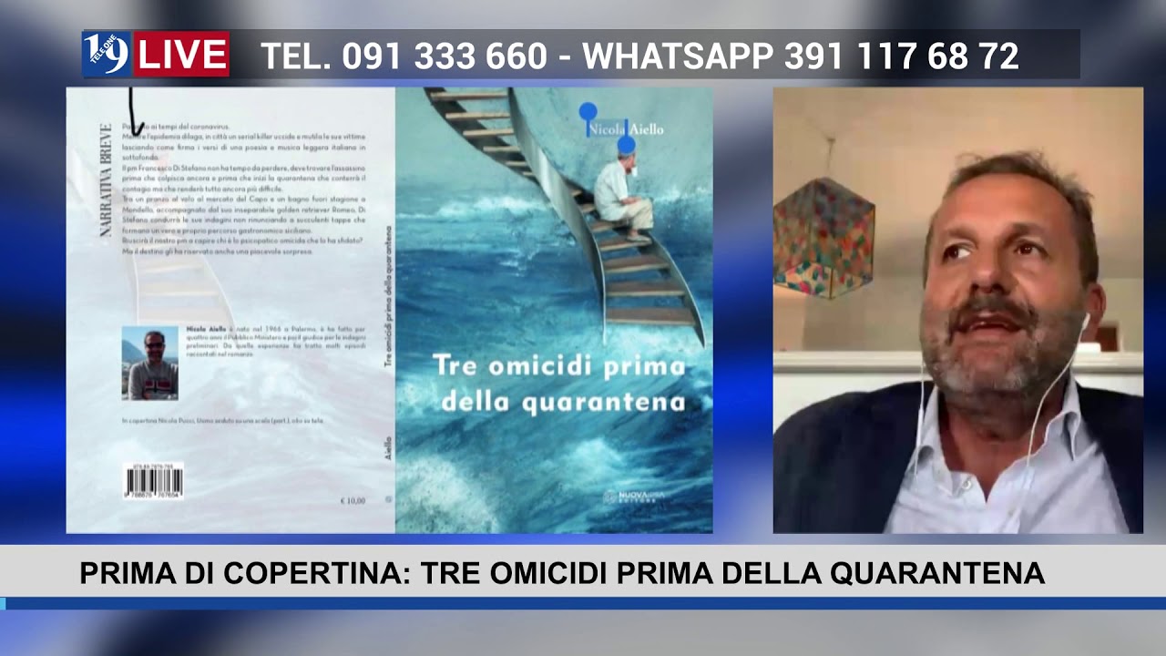 #19LIVE PRIMA DI COPERTINA: “TRE OMICIDI PRIMA DELLA QUARANTENA” di Nicola Aiello