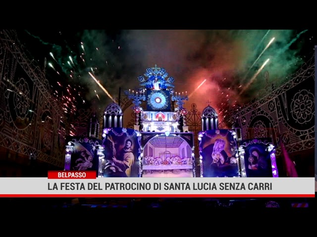 Belpasso. la 77° Festa del Patrocinio di S. Lucia senza carri