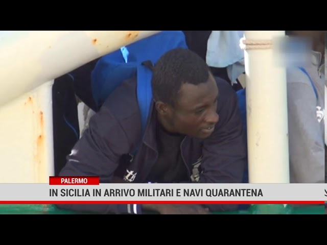 Migranti. In Sicilia nave – quarantena e invio Forza armate