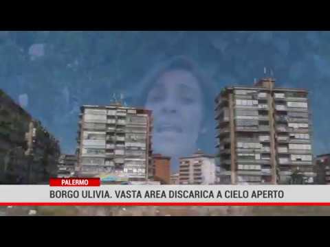 Palermo. Borgo Ulivia. Vasta area discarico a cielo aperto
