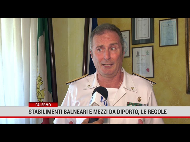 Palermo. Stabilimenti balneari e mezzi da diporto, le regole