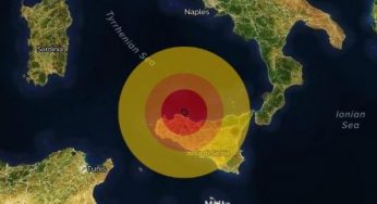 Scossa di terremoto di magnitudo 2.7 a Palermo Avvertita dalla popolazione