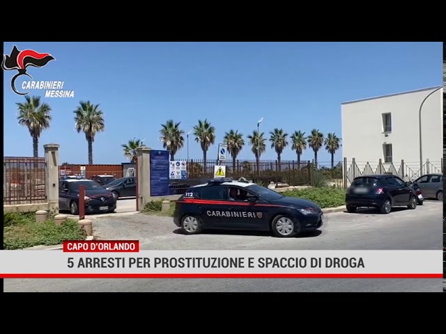 Capo d’Orlando. Prostituzione in un centro di accoglienza per migranti e spaccio di droga