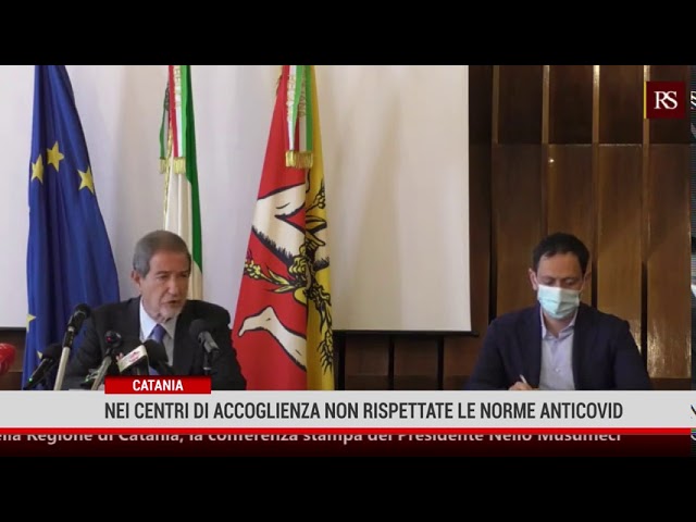 Catania. Nei centri di accoglienza non rispettate le misure anticovid