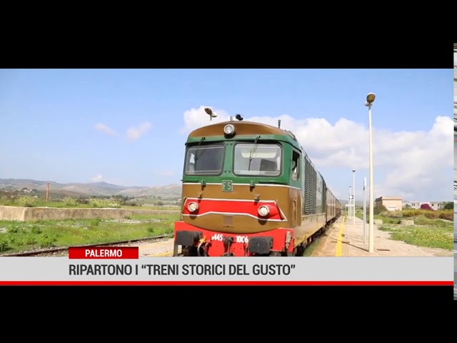 Gli appuntamenti con i “Treni storici del gusto”