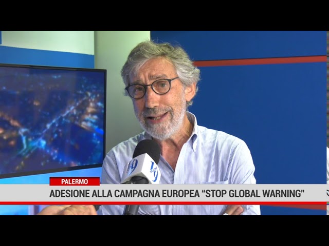 Palermo. Campagna europea “Stop global Warming” per contrastare il surriscaldamento globale.