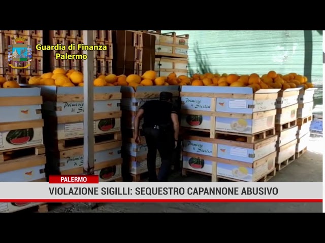 Palermo. Violazione sigilli: sequestro capannone abusivo