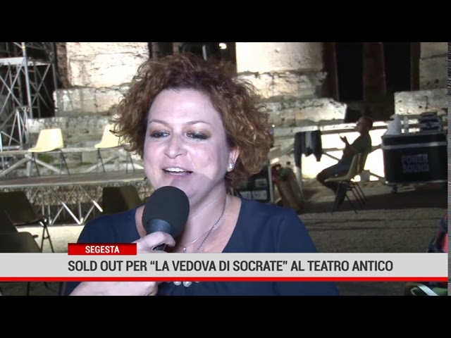 Segesta. Dionisiache 2020: in scena “La Vedova Socrate” con Lella Costa