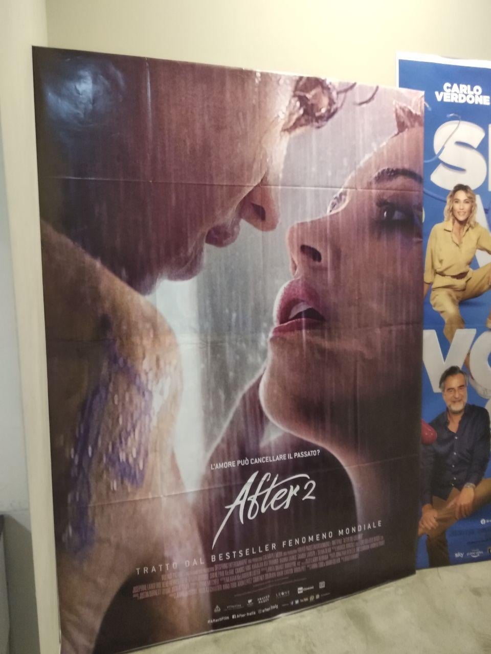 AFTER 2 PANNELLO AL CINEMA