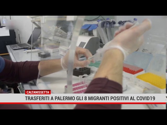 Caltanissetta. Trasferiti a Palermo 8 migranti positivi al Covid