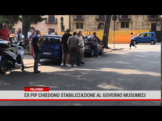 Palermo. Ex pip chiedono stabilizzazione al governo Musumeci