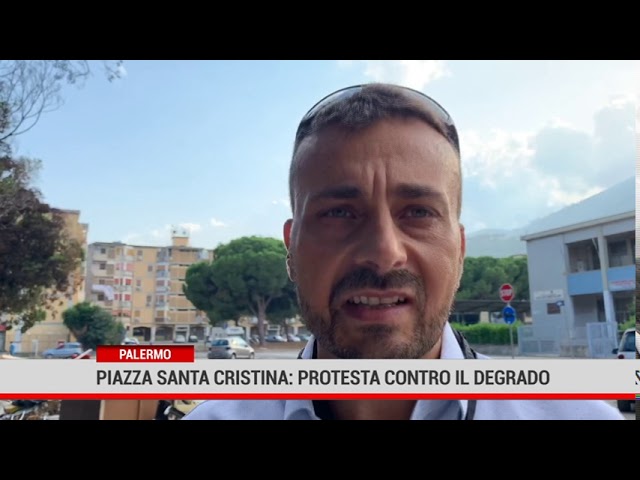 Palermo. In piazza Santa Cristina, residenti contro il degrado