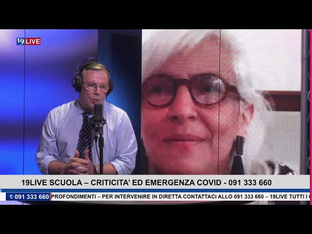 19 LIVE SCUOLA – CRITICITA’ ED EMERGENZA COVID CON L’ASSESSORE GIOVANNA MARANO