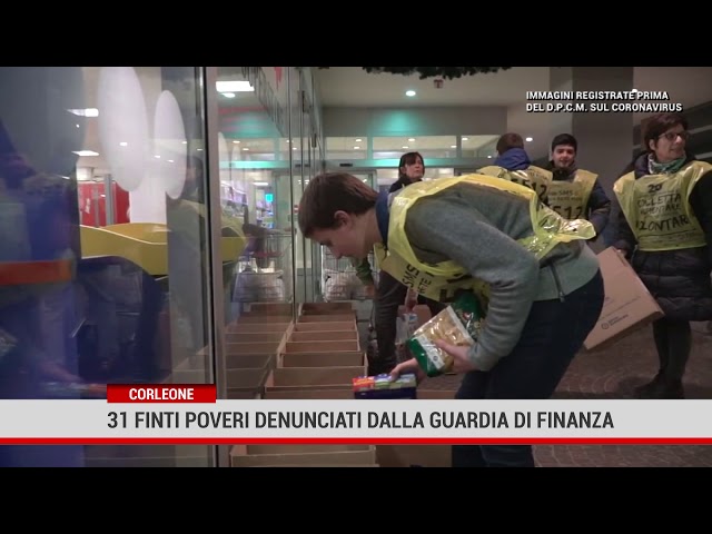 Corleone. 31 finti poveri denunciati dalla Guardia di Finanza