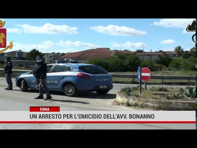 Enna. Un arresto per l’omicidio dell’avvocato Bonanno