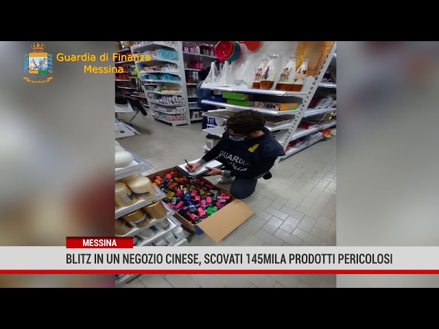 Messina. Blitz in un negozio cinese, scovati 145mila prodotti pericolosi