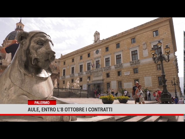 Palermo. Aule, entro l’8 ottobre i contratti