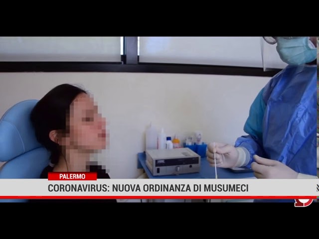 Palermo. Coronavirus: nuova ordinanza di Musumeci