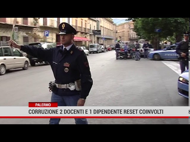 Palermo. Corruzione e falso in atto pubblico per 2 docenti e un dipendente Reset