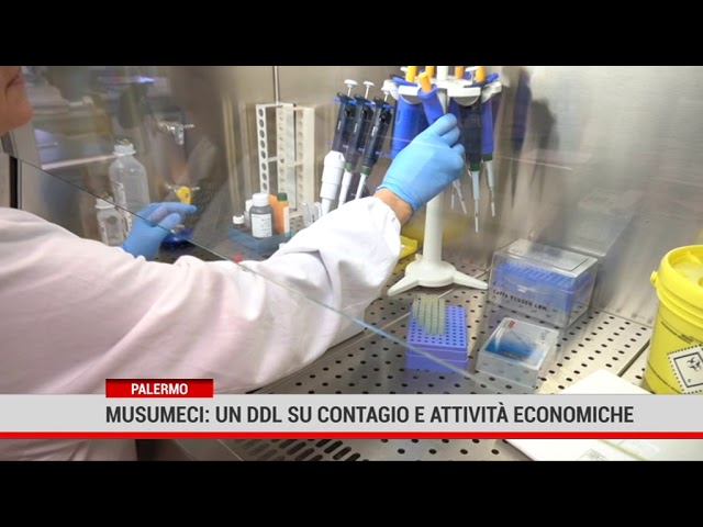 Palermo. Musumeci: un ddl su contagio e attività economiche