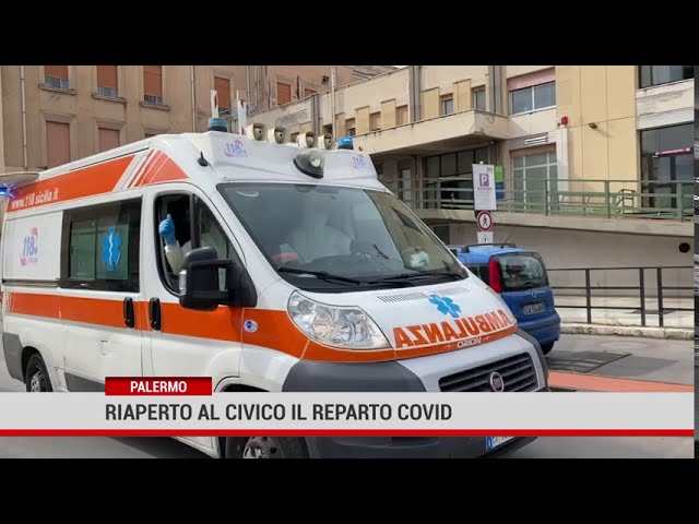 Palermo. Riaperto al Civico il reparto Covid