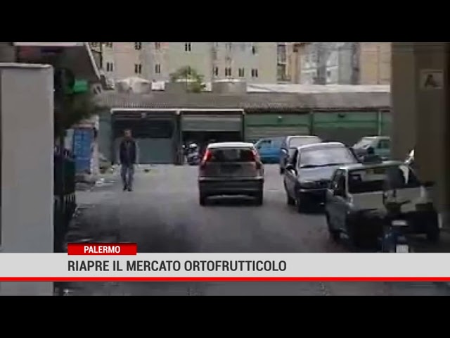 Palermo. Riapre il mercato ortofrutticolo