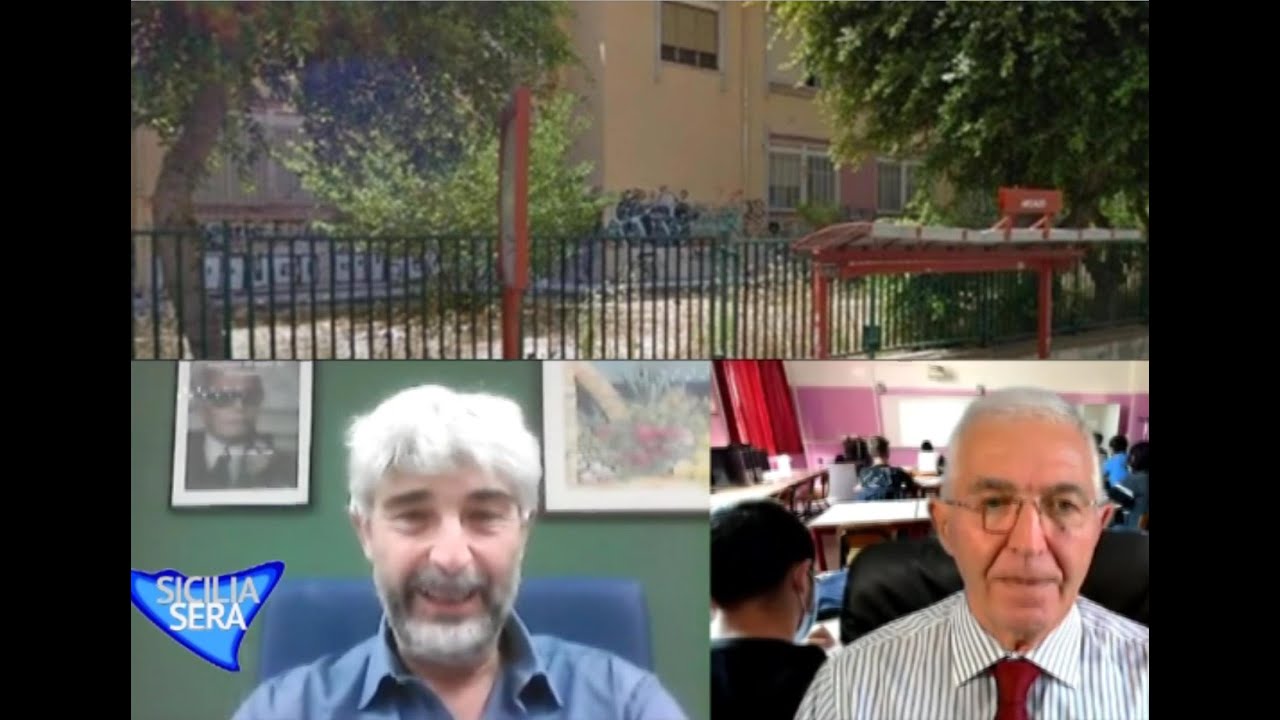 SICILIA SERA FILIPPO CUCINA CON RICCARDO GANAZZOLI DIRIGENTE SCOLASTICO I.C. ANTONIO UGO PALERMO