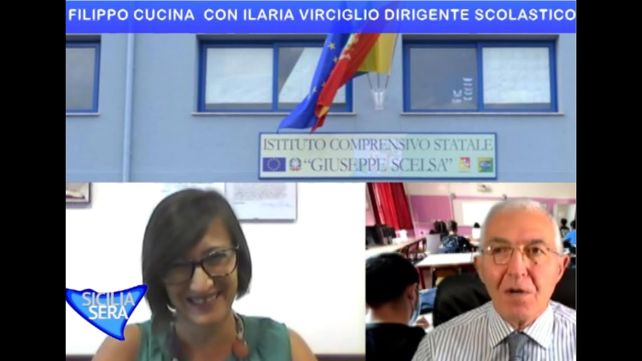 SICILIA SERA FILIPPO CUCINA –  LA PAROLA A ILARIA VIRCIGLIO DIRIGENTE  I.C. G.PPE SCELSA PALERMO.