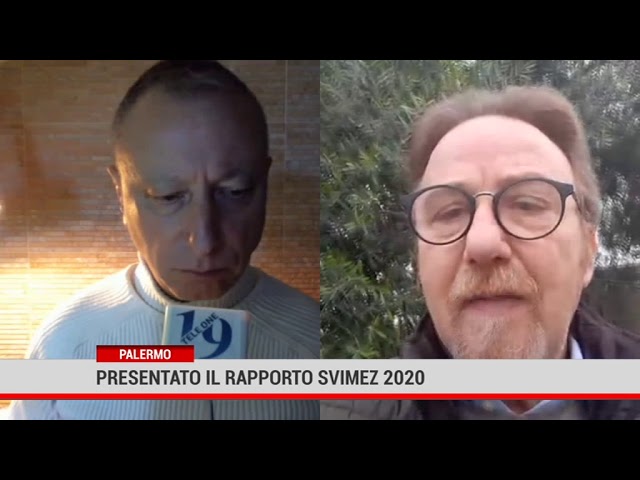Presentato il rapporto Svimez 2020