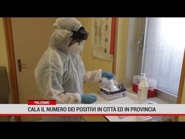 Scende il numero dei positivi a Palermo e provincia