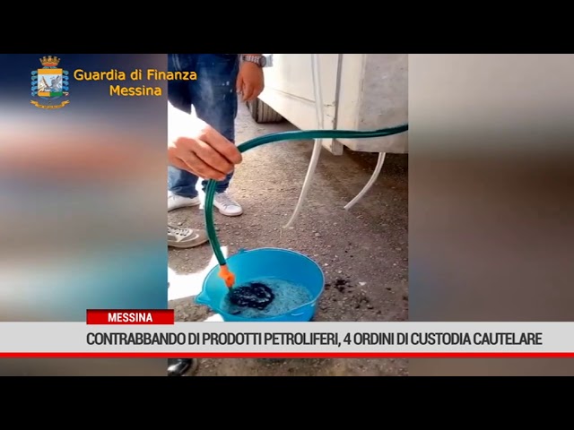 Messina. Contrabbando di prodotti petroliferi, 4 ordini di custodia cautelare